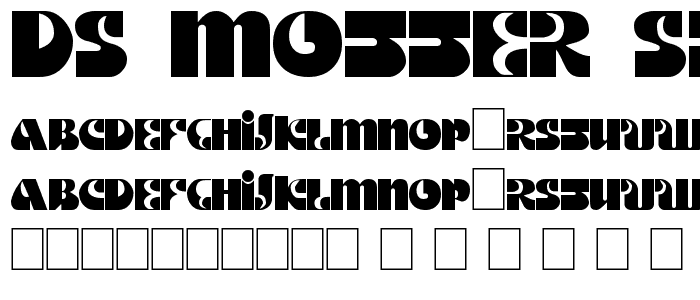 DS Motter Style font
